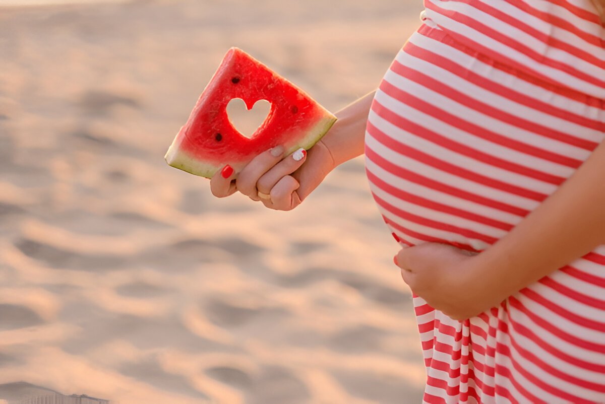 Watermelon in pregnancy: Benefits?