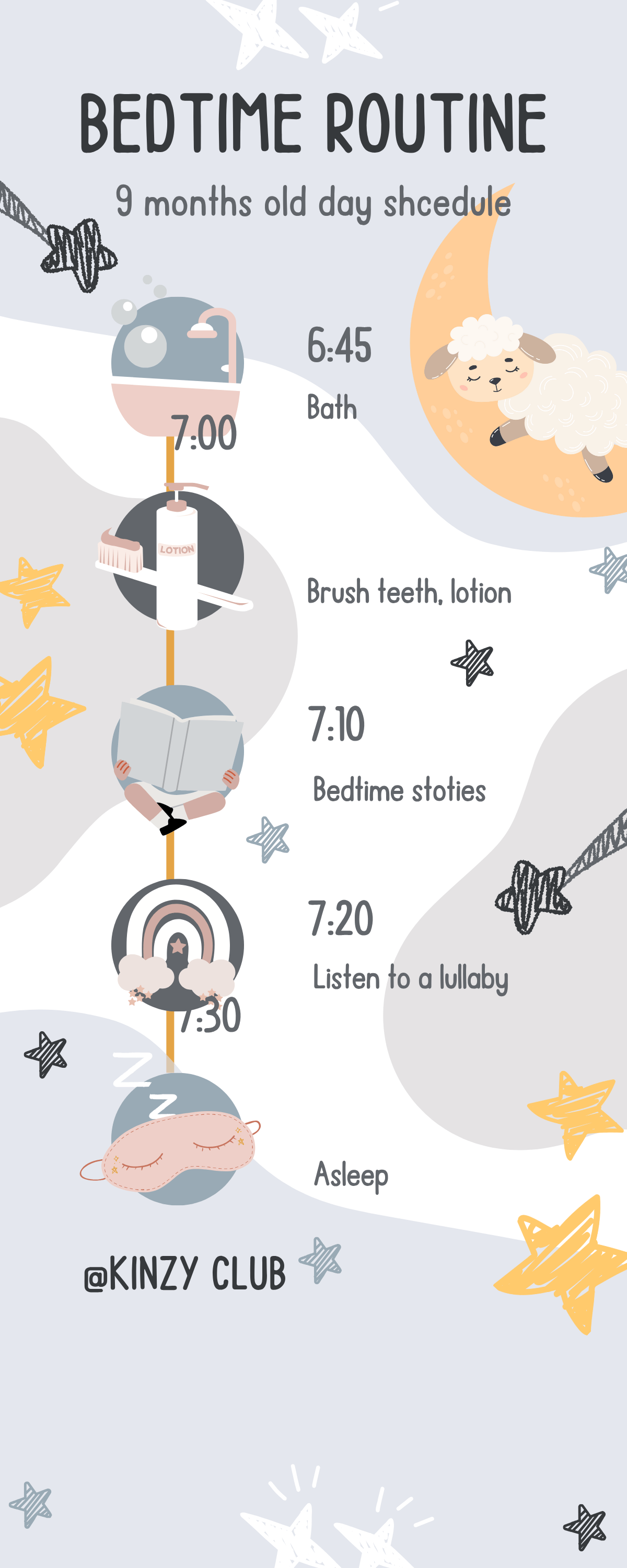 Bedtime Routine for a 9 month old.
